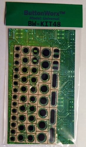 Button rubber keypad - 48, repair