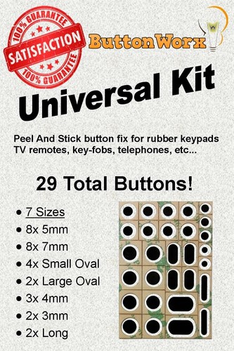 Onkyo rubber keypad repair - onkyo, kit